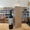 Luxe papieren tas met handvat voor 1 fles, relatiegeschenk/cadeauverpakking - Pieksman Wijnen
